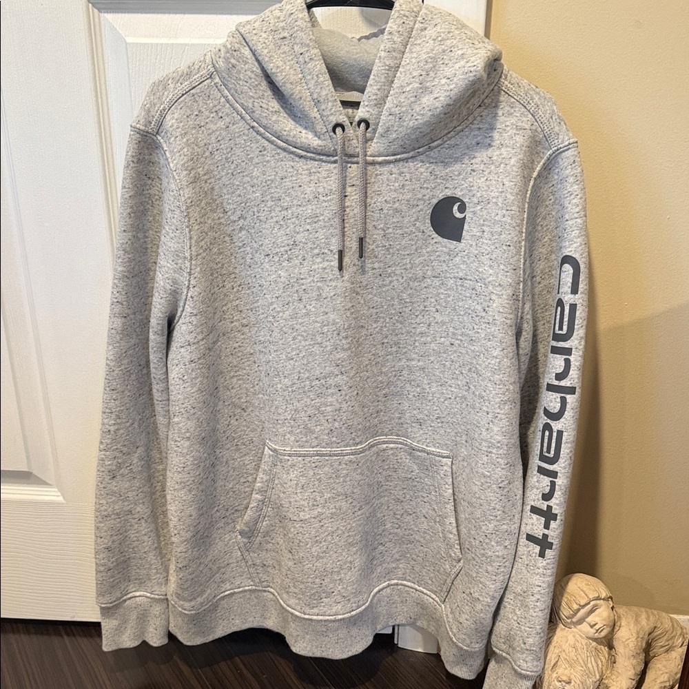 Carhartt Heather Gray Pullover Hoodie